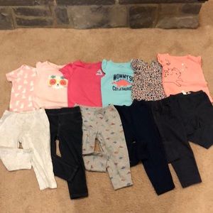 Carters lot (6 outfits) size 24 months